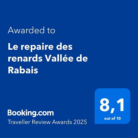 Le Repaire Des Renards Vallee De Rabais 度假居 维尔通
